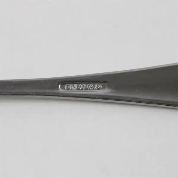 Set of 3 Oneida Vertex Stainless Place/Oval Soup Spoons