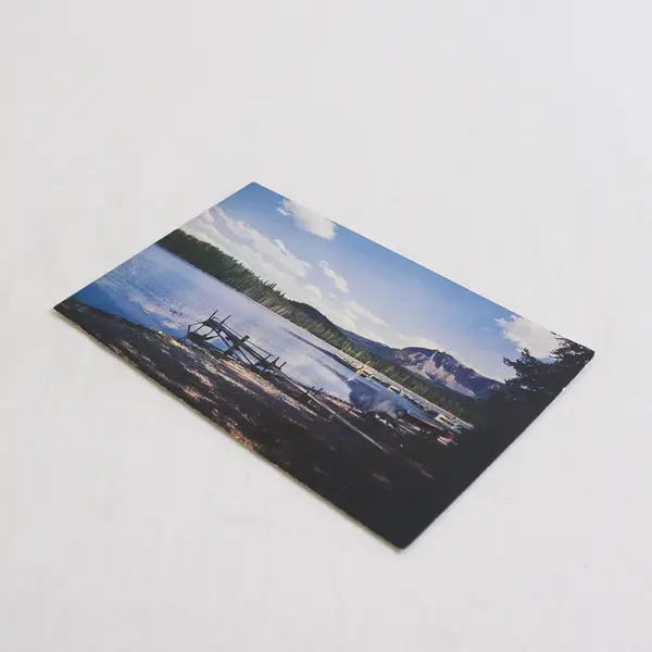 Paulina Lake Paulina Peak Oregon ColorCard Postcard 1960s Hilt Hansen