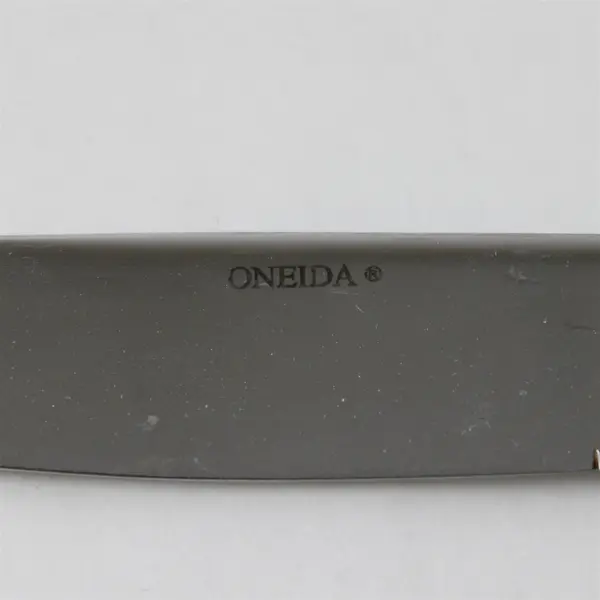 Set of 3 Oneida Vertex Stainless "New French" Solid Knives