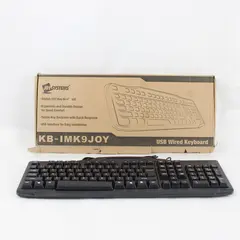 Joy Systems KB-IMK9JOY USB Wired Full-Size Keyboard Open Box