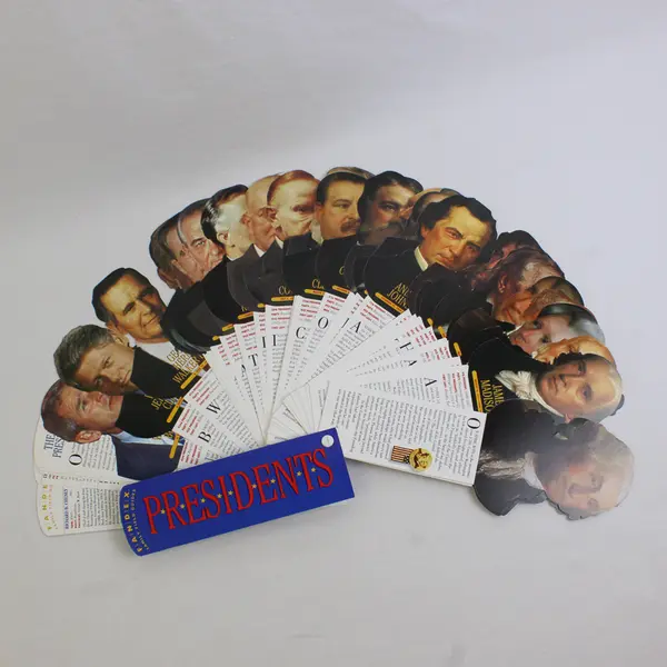 Fandex Family Field Guides: Presidents Flash Cards 2001 Edition George W Bush