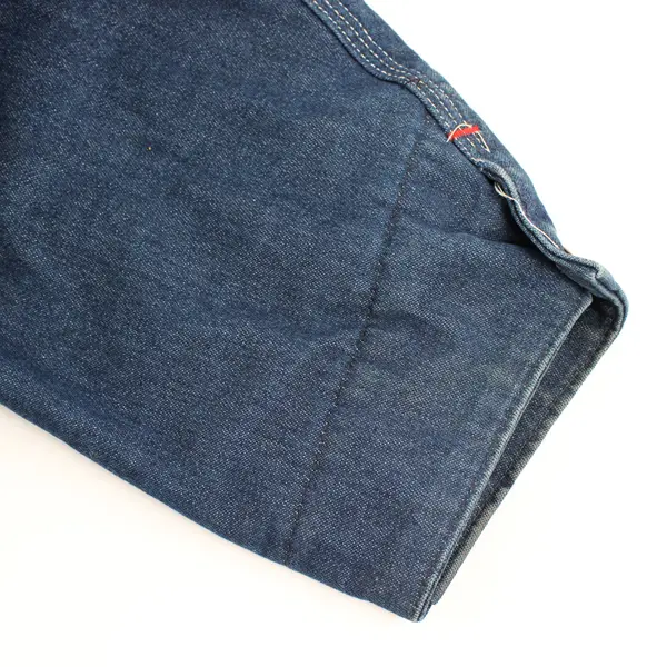 Vintage Big Mac Men's 2XLT 56" Thick Denim Chore Jacket Blanket Lined, USA Made