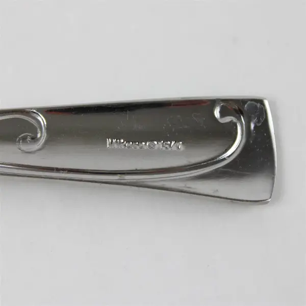 Set of 5 Mikasa Blossom Stainless Place/Oval Soup Spoons