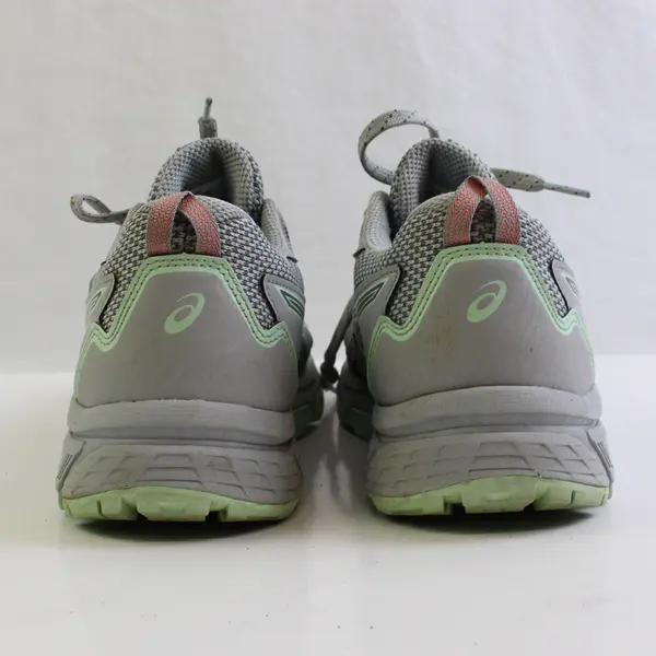 ASICS Light Gray/Light Blue Gel-Venture 8 Trail Running Shoes Women's Size 7.5