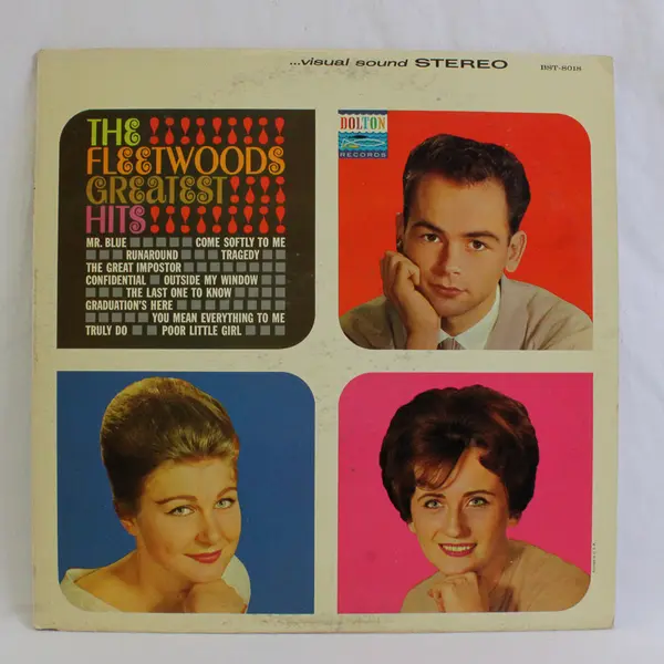 The Fleetwoods Greatest Hits! Vinyl Record BST-8018