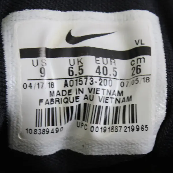 Nike Purple Zoom Winflo 5 Run Shield Running Sneakers Shoes Women's Size 9