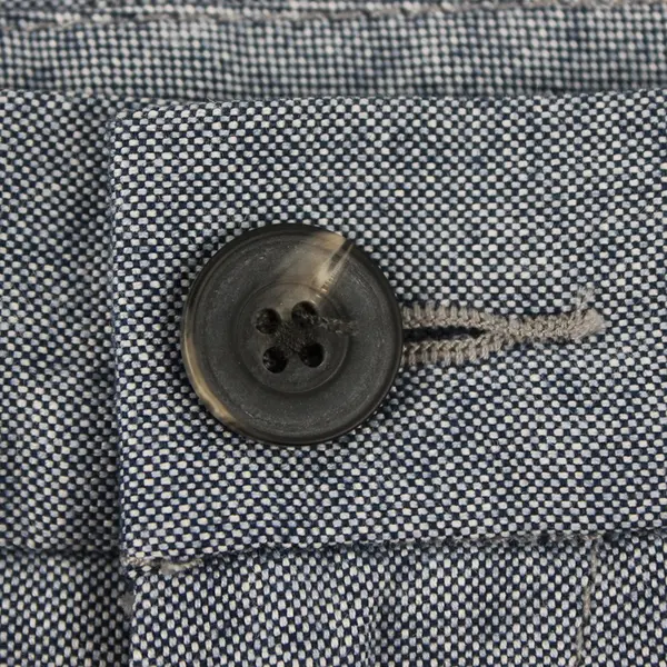 Tasso Elba Blue Tapered-Leg Cotton Dress Pants Men's 32 x 32