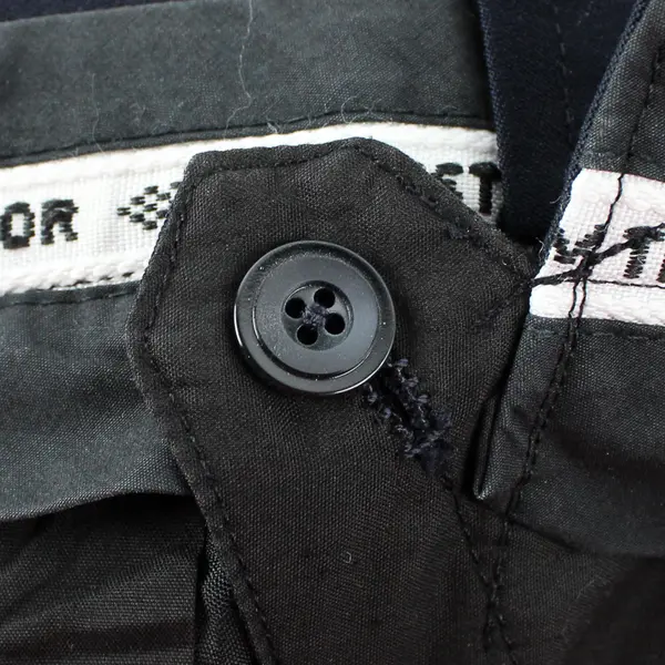 Navy Blue Pleated Straight-Leg Dress Pants Men's 32 x 30