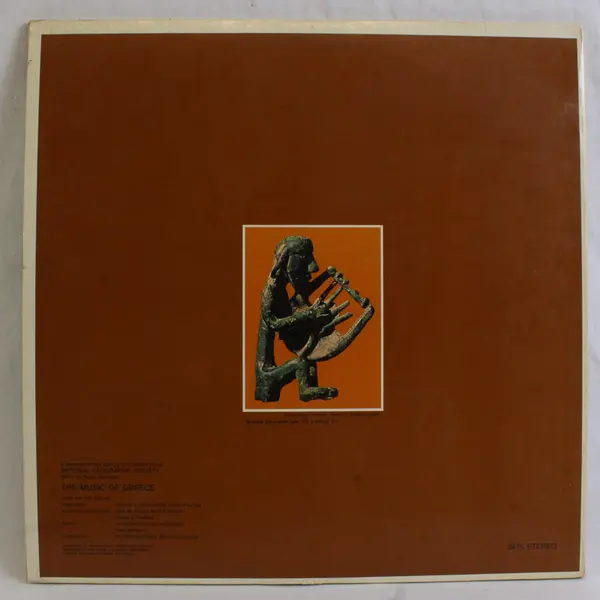 The Music of Greece: National Geographic Society 12" Vinyl Record