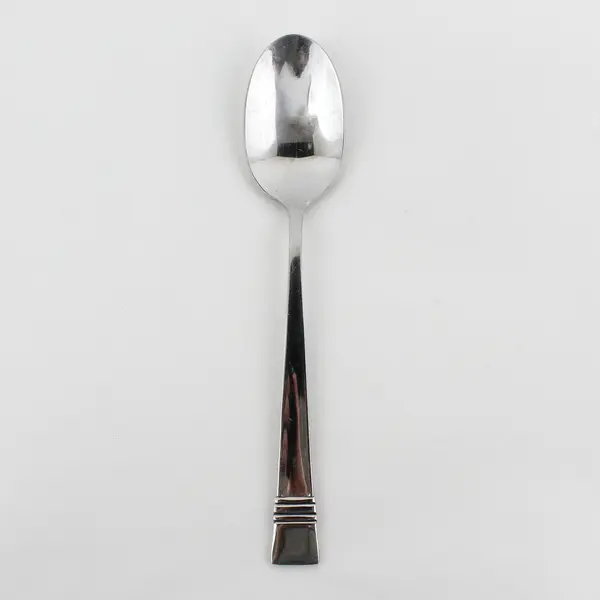 Oneida Silver Mercutio Pattern 18/8 Stainless Serving Spoon 9" Long Rare Piece