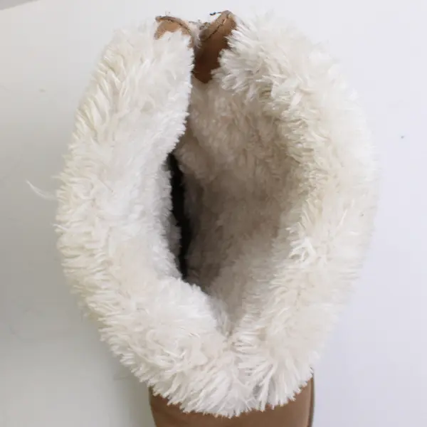 G By Guess Tan Faux Suede W/ Faux Fur Lined Boots About Women's Size 6.5