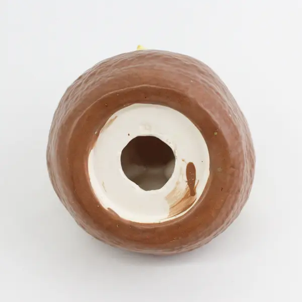 Ceramic Chicks In A Nest With Easter Eggs Easter Decor Piece