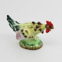 Vintage 4" Rooster Ceramic Toothpick Holder Made In Japan