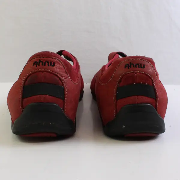 Ahnu Mush Red Mary Jane Slip On Walking Shoes Women's Size 11