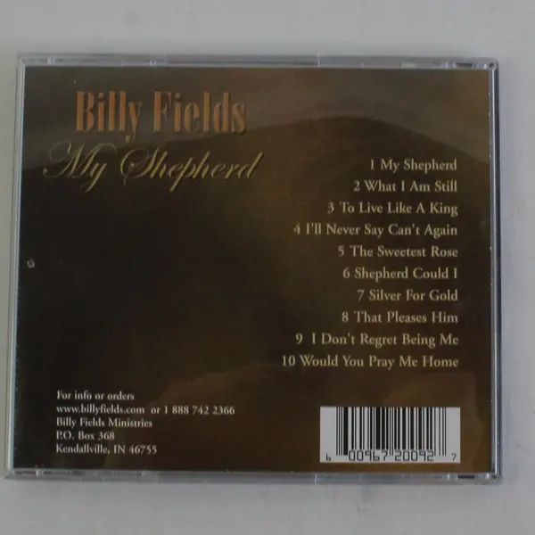 My Shepherd by Billy Fields CD