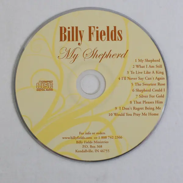 My Shepherd by Billy Fields CD