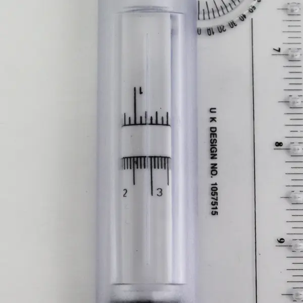 U. K. Design Multi-Purpose Drawing Parallel Rolling Ruler, 12 Inch