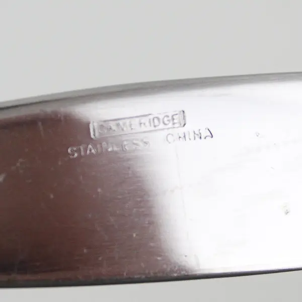 Lot of 2 Cambridge Silver Cordoba Pattern Stainless Dinner Knives 8.5" Good