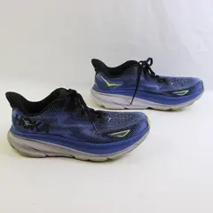 Hoka Purple/Black Clifton 9 Running Shoes Women's Size 9B