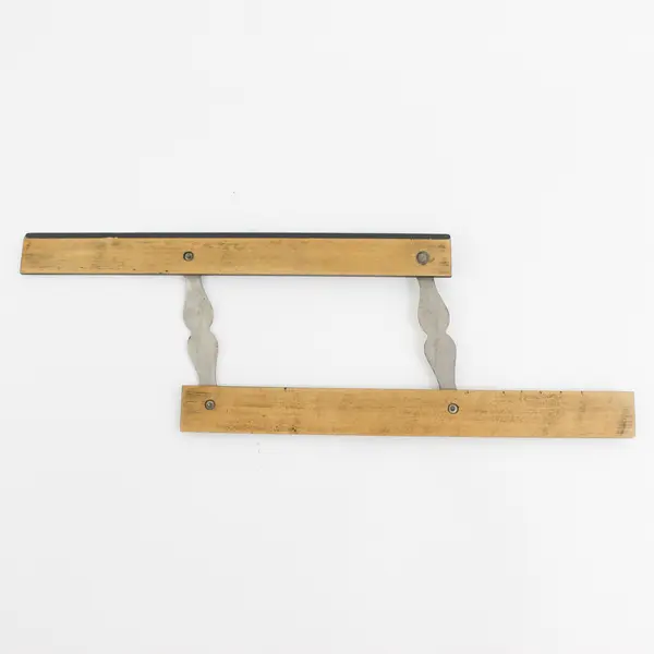 Vintage Hinged Parallel Ruler Drafting Tool 12"