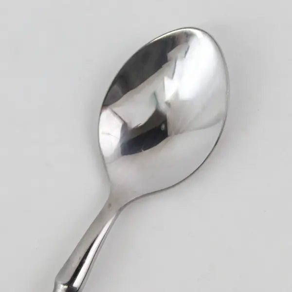 Cambridge Silver Unknown Pattern Black Handle SS Teaspoon HTF Pattern 6.75"