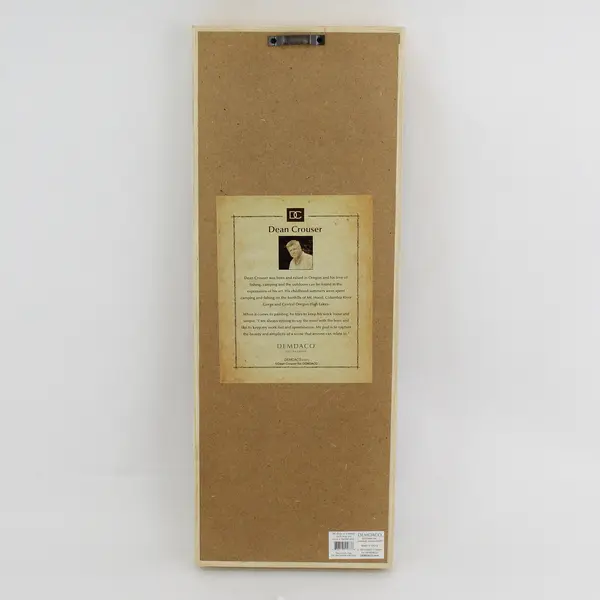 2019 Framed DEMDACO Dean Crouser Birds On Branches Watercolor 16" x 6" Signed