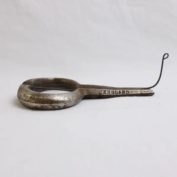 Vintage Solid Metal Jaw Harp 4.5" Made in England