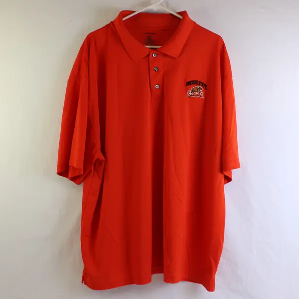 Pro Edge OSU Beavers Embroidered Orange Polo Men's Size 2XL