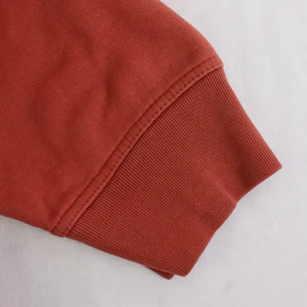 Duluth Trading Co. Orange Crew Neck Sweatshirt Men's 3XL FLAWED