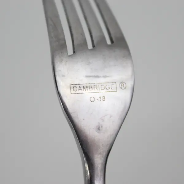 Cambridge Silver Annalise Pattern Stainless Salad Fork 7" Long Rare Hard-to-Find