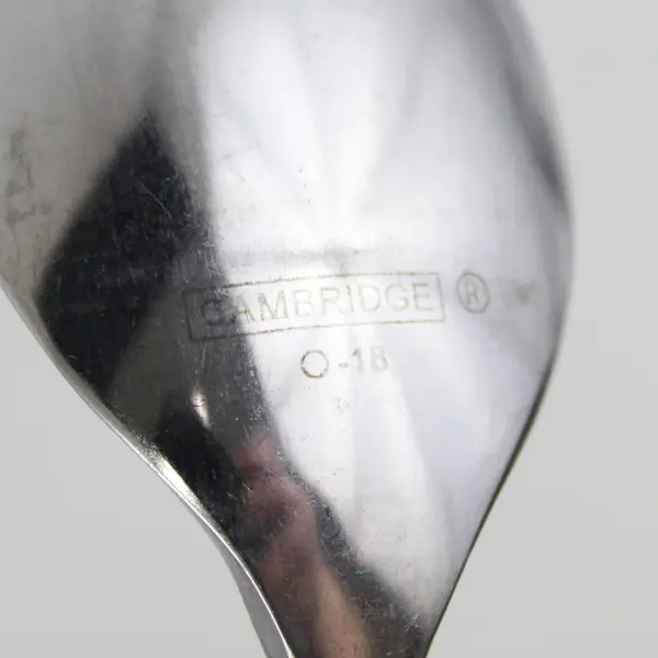 Lot of 3 Cambridge Silver Annalise Pattern Stainless Teaspoons 6.75" Long Rare 