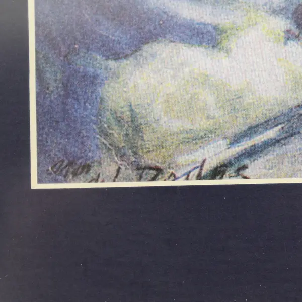 Framed And Matted Motor Boating Magazine Cover February 1916 Poster