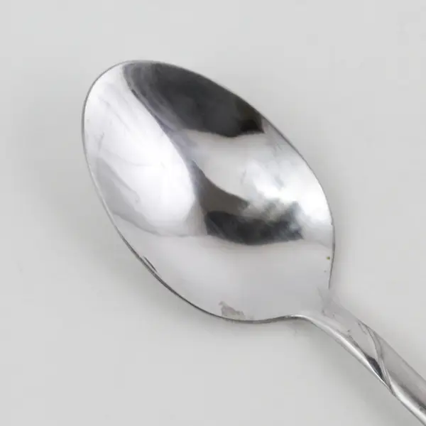 Lot of 2 Cambridge Swirl Sand Pattern 18/0 Stainless Oval Soup Spoons 7" Good