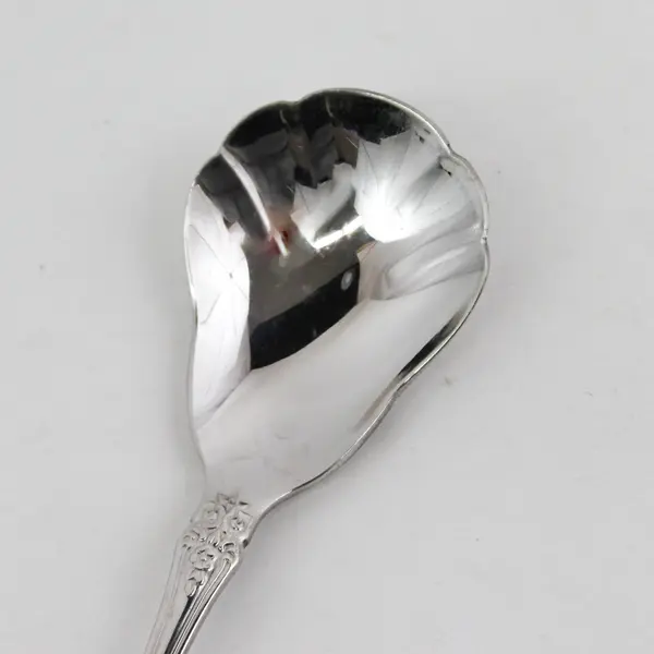 Lot of 3 Oneida Silver Renoir-Pembrooke Stainless Sugar Spoons 6" Good Rare HTF