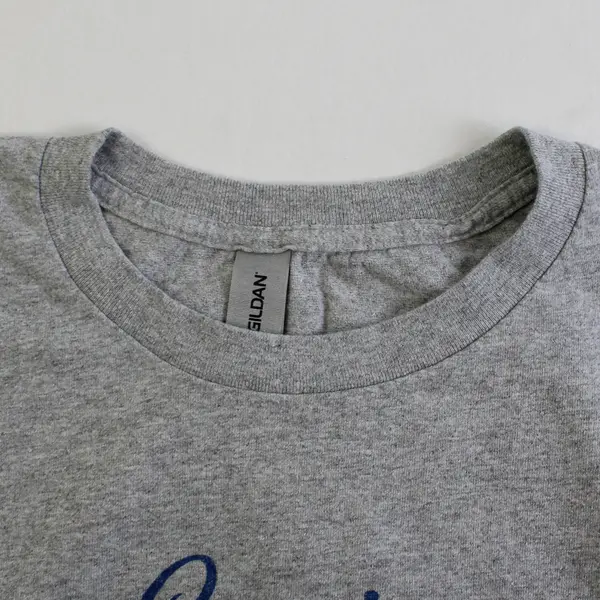 Gildan Genuine Antique Shaw Gray Short-Sleeved T-Shirt Men's Size 3XL