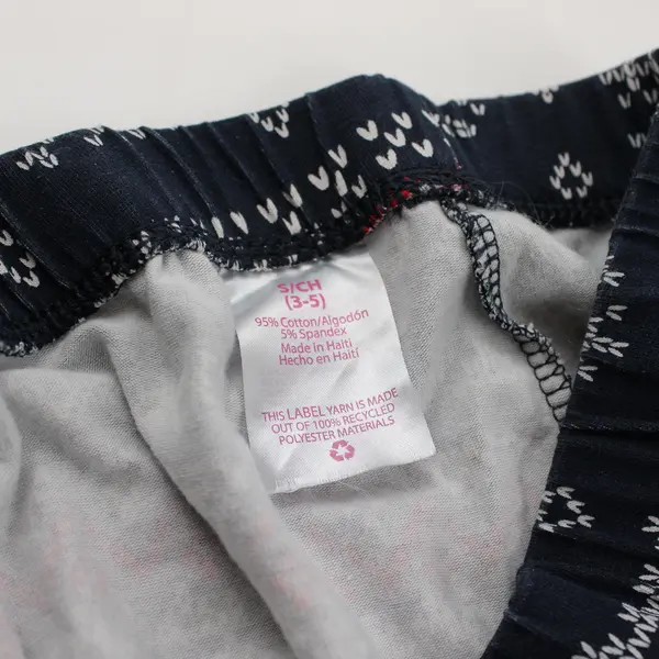 No Boundaries Winter Fair Isle Print Leggings Juniors Size Small 3-5