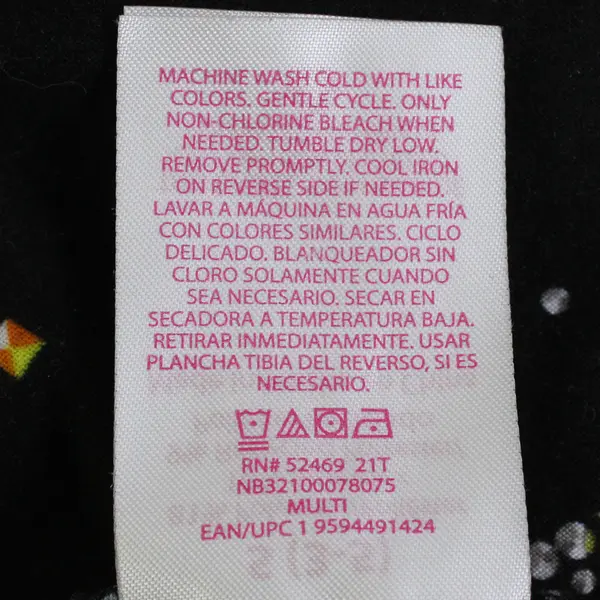 No Boundaries Celestial Skull Print Black Leggings Juniors Size Small 3-5