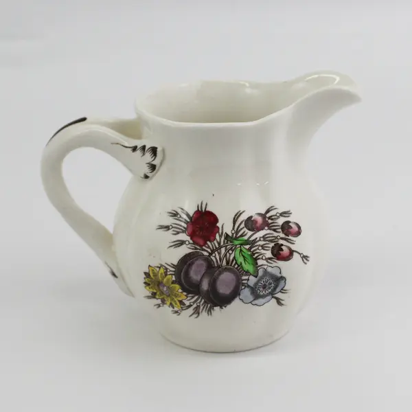 Spode Copeland Reynolds Creamer And Sugar Bowl Fruits And Flowers