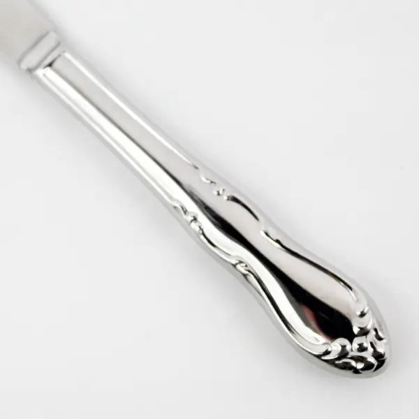 Lot of 2 Oneida Silver Homestead Pattern Stainless Hollow Dinner Knives 8.5" 