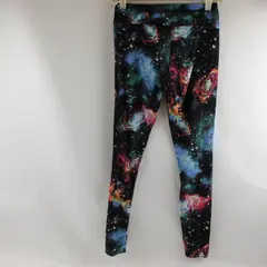 No Boundaries Galaxy Print Multicolor Leggings Juniors Size Small 3-5