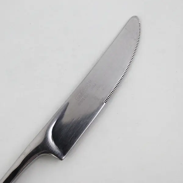 Cambridge Silver CBS181 Pattern 18/8 SS Dinner Knife Hndl Curves Down 8.5" HTF