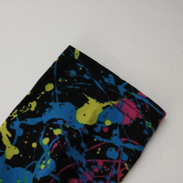 No Boundaries Paint Splatter Print Multicolor Leggings Juniors Size Small 3-5