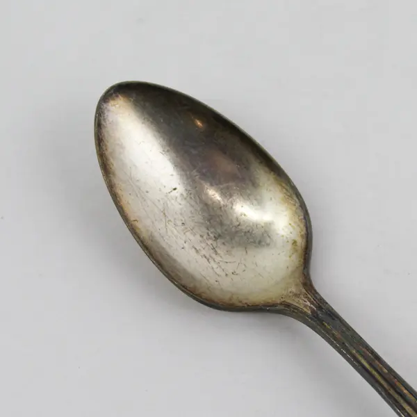 Oneida Silver Hotel Hadley Pattern Silverplate 1930 Teaspoon 6" Long Rare HTF