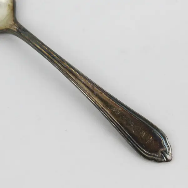 Oneida Silver Hotel Hadley Pattern Silverplate 1930 Teaspoon 6" Long Rare HTF
