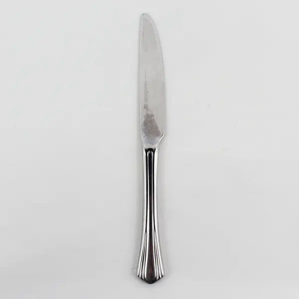 Argent Orfèvres Pattern Stainless Modern Solid Dinner Knife 9.5" Rare HTF Good