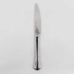 Argent Orfèvres Pattern Stainless Modern Solid Dinner Knife 9.5" Rare HTF Good
