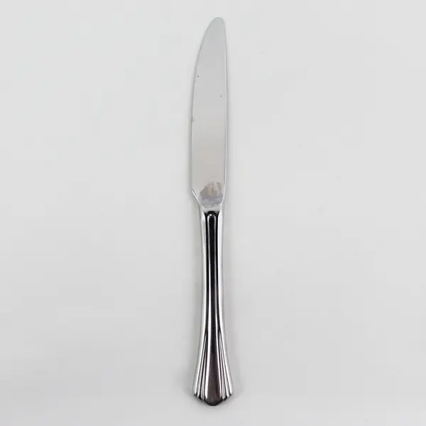 Argent Orfèvres Pattern Stainless Modern Solid Dinner Knife 9.5" Rare HTF Good
