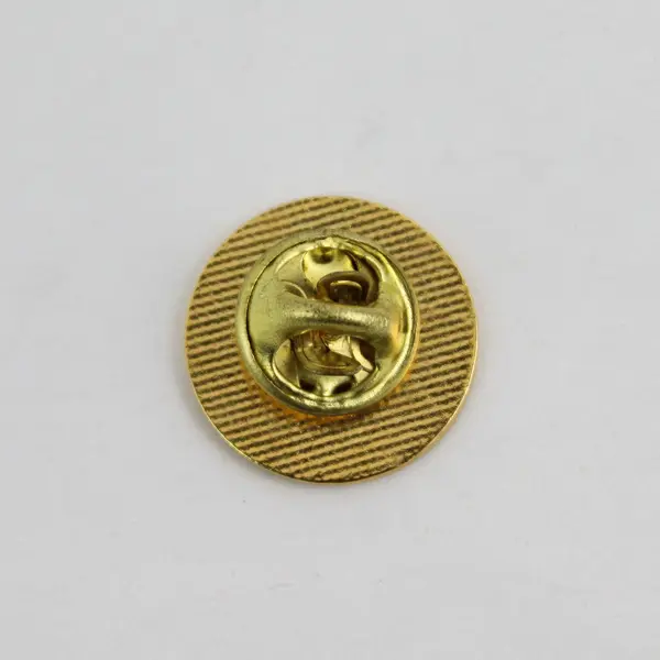  Ecumenical Ministries of Oregon Cross Logo Lapel Pin White Enamel
