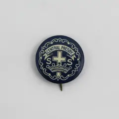 Vintage Central Presby Presbyterian Church Sunday School Pin Cross & Crown