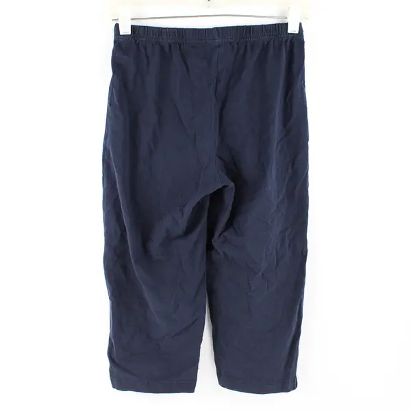 Basic Editions Navy Blue Capri Leggings Women's Size Small